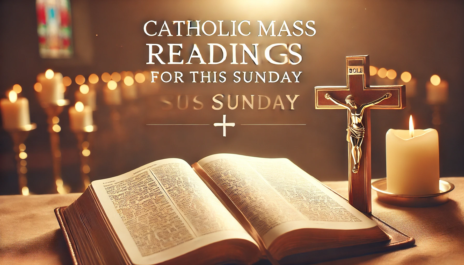 Catholic Mass Readings For This Sunday (Readings & Gospel)